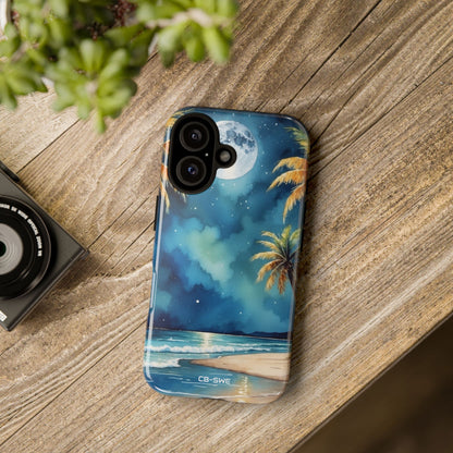 Moonlight Kisses Waves - iPhone Case