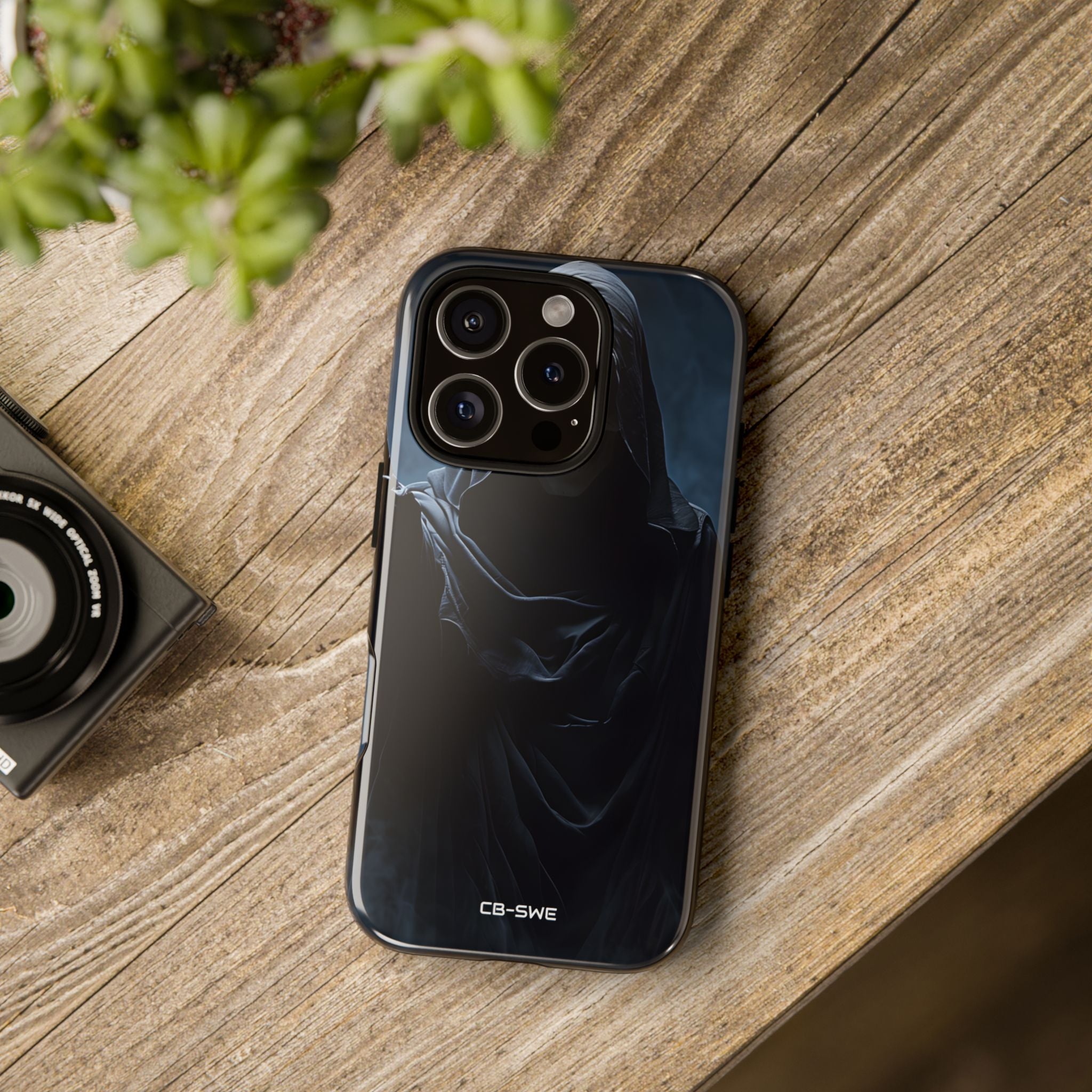 Spectral Guardian Warning - iPhone Case