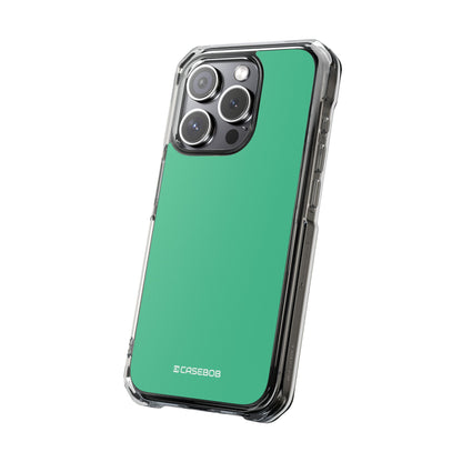 Ocean Green - Clear Impact Case for iPhone