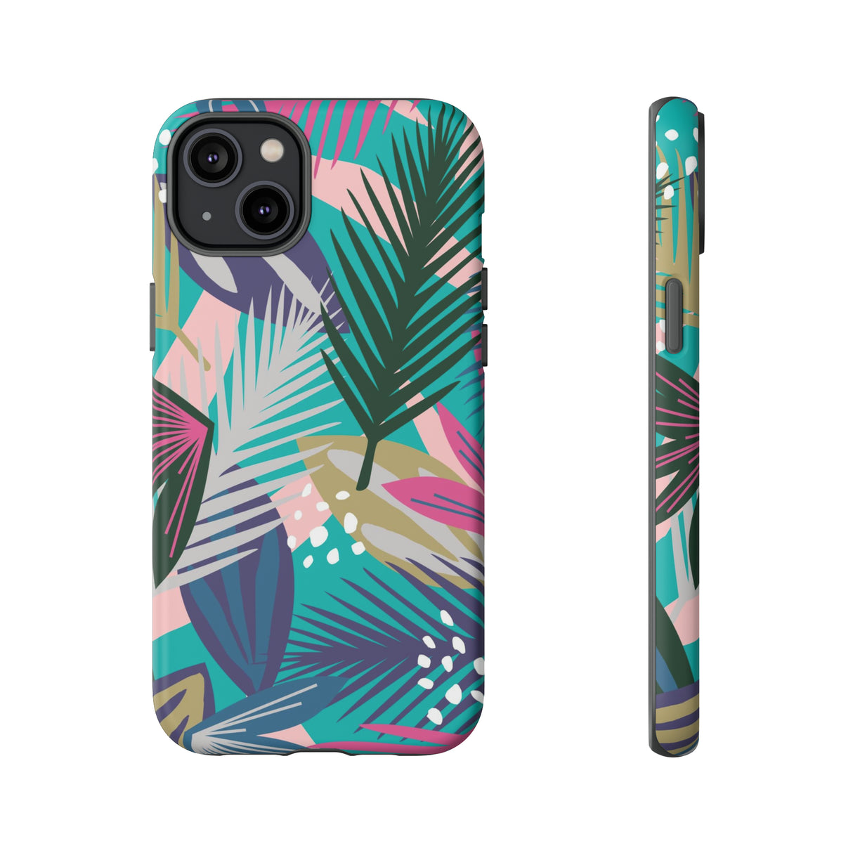 Tropical Leaf Loki - Protective Phone Case