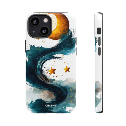 Celestial Waves Dance - iPhone Case