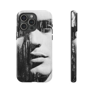 Black & White Pop Art - Protective Phone Case