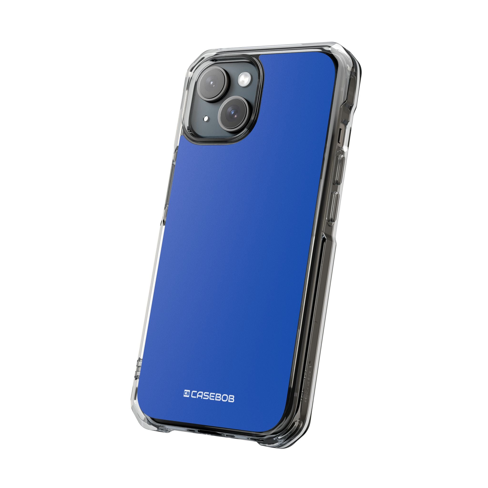 Sapphire Blue - Clear Impact Case for iPhone