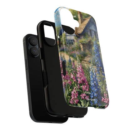 Cottage Surrounded Blossoms - iPhone Case