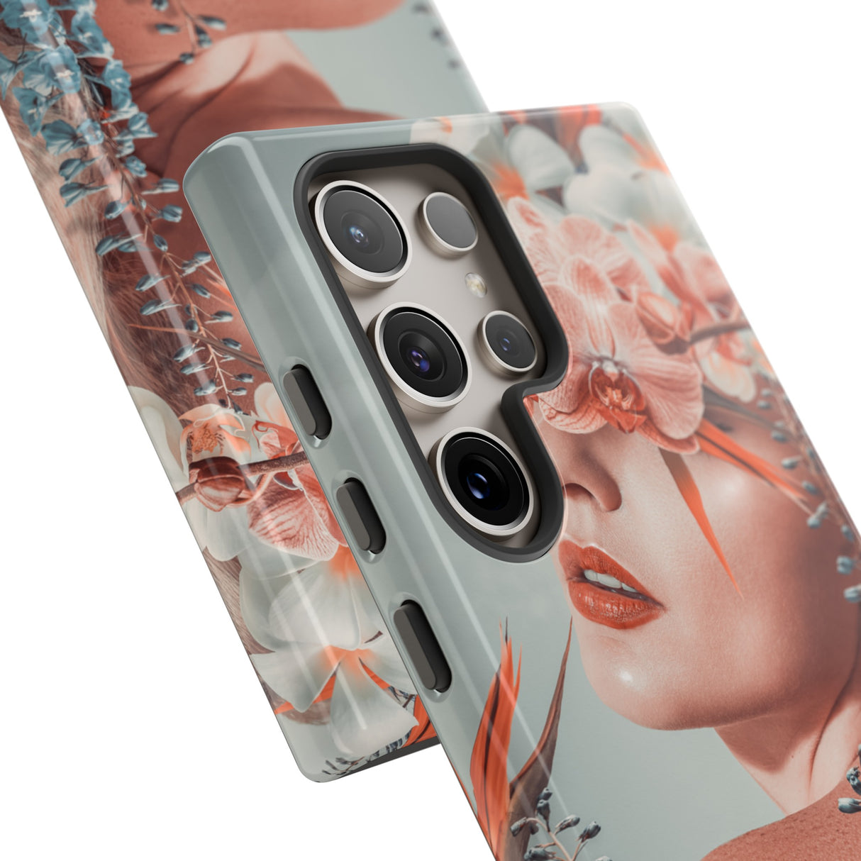 Contemporary Flowers - Protective Phone Case