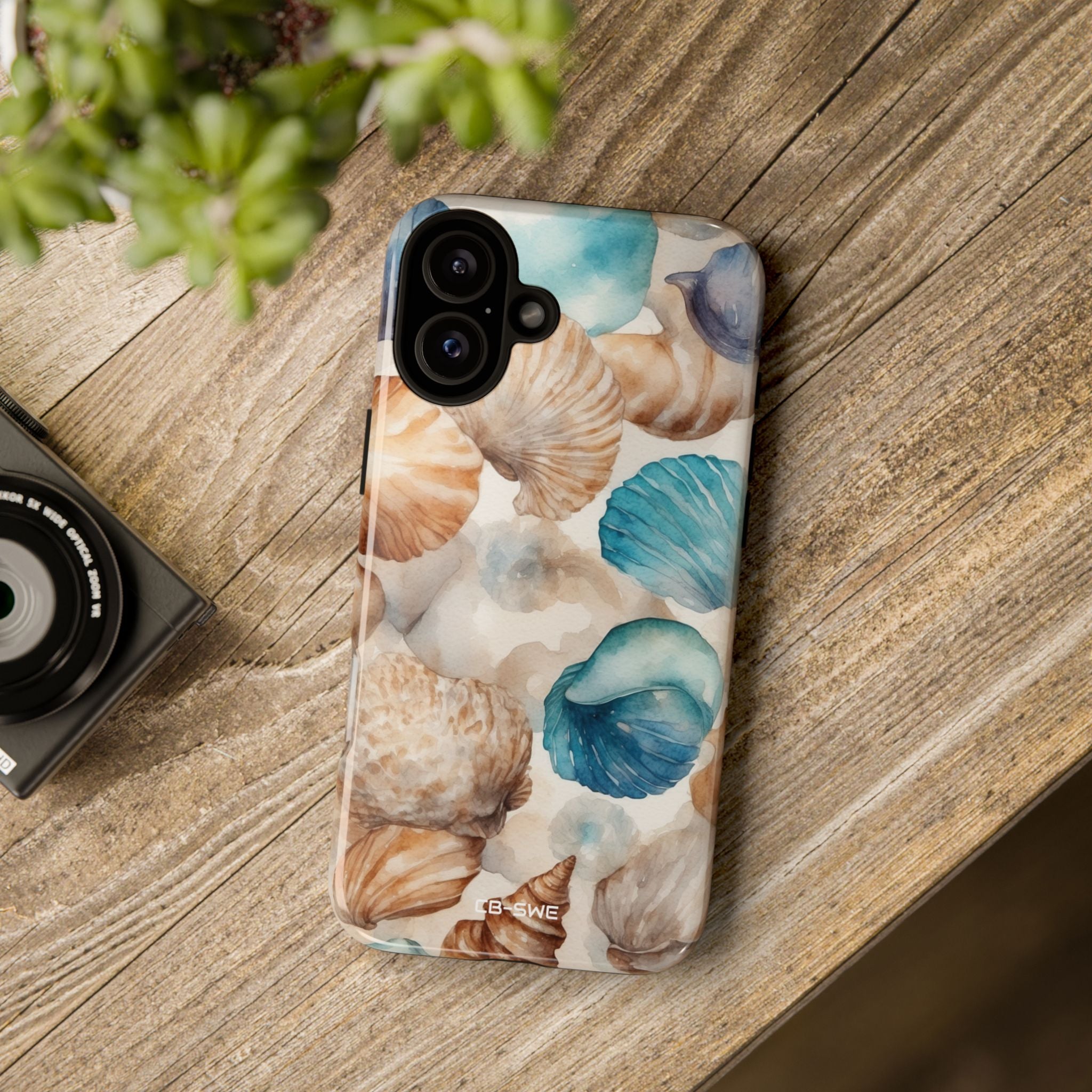 Seashells Embrace Shore - iPhone Case