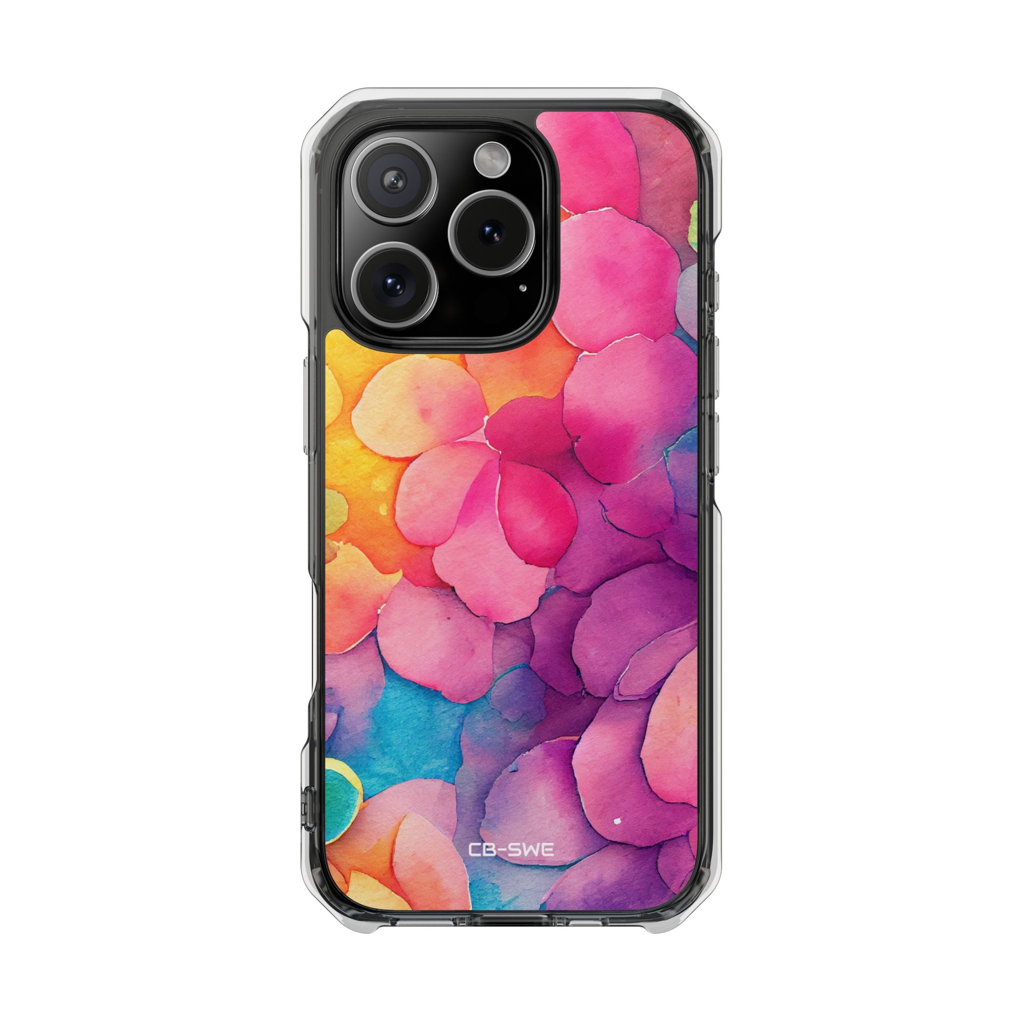 Vibrant Petal Fusion iPhone Case - Impact