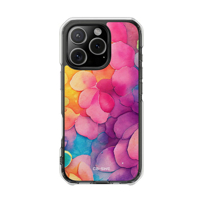 Vibrant Petal Fusion iPhone Case - Impact