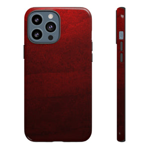 Grunge Red - Protective Phone Case