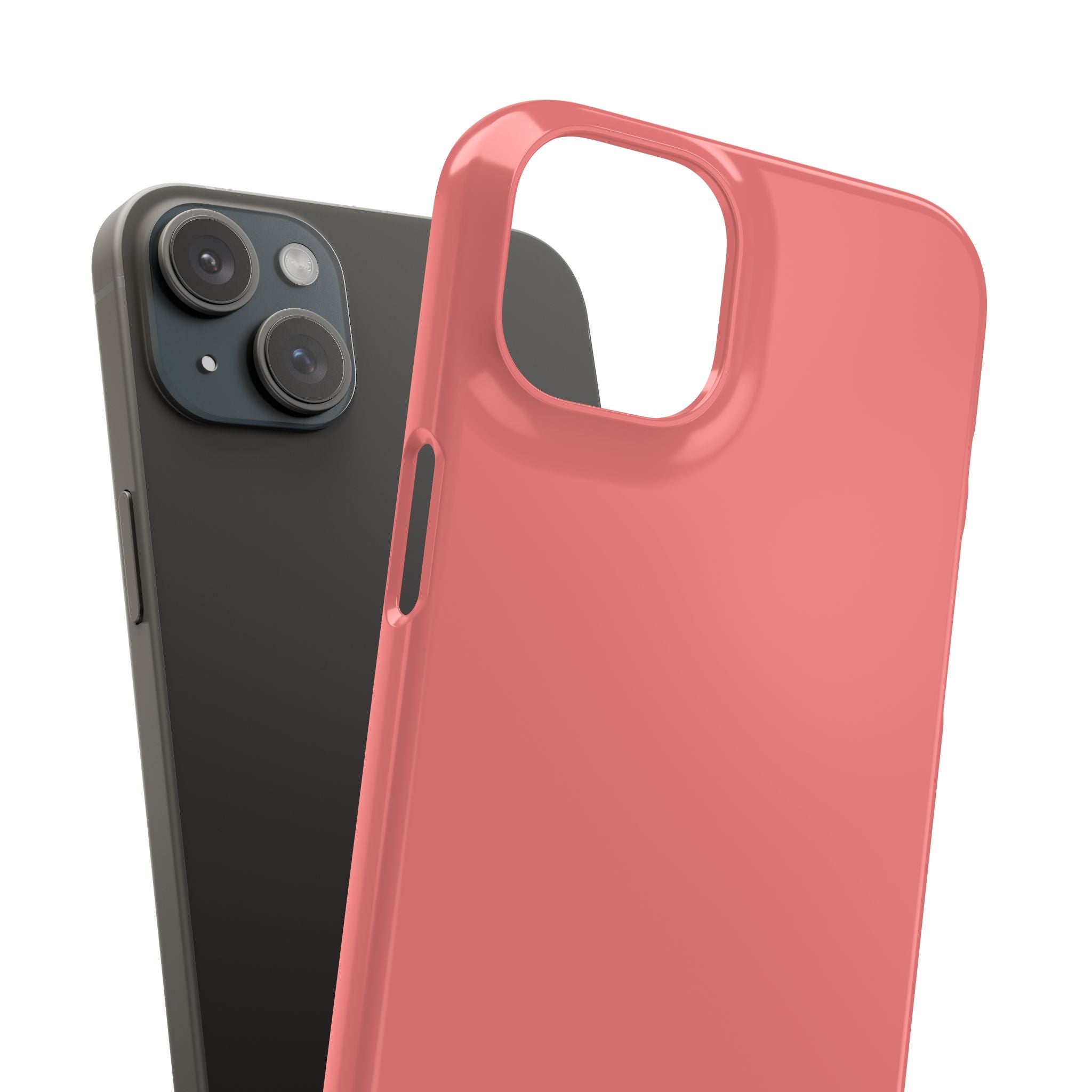 Light Coral iPhone 15 - Slim Phone Case