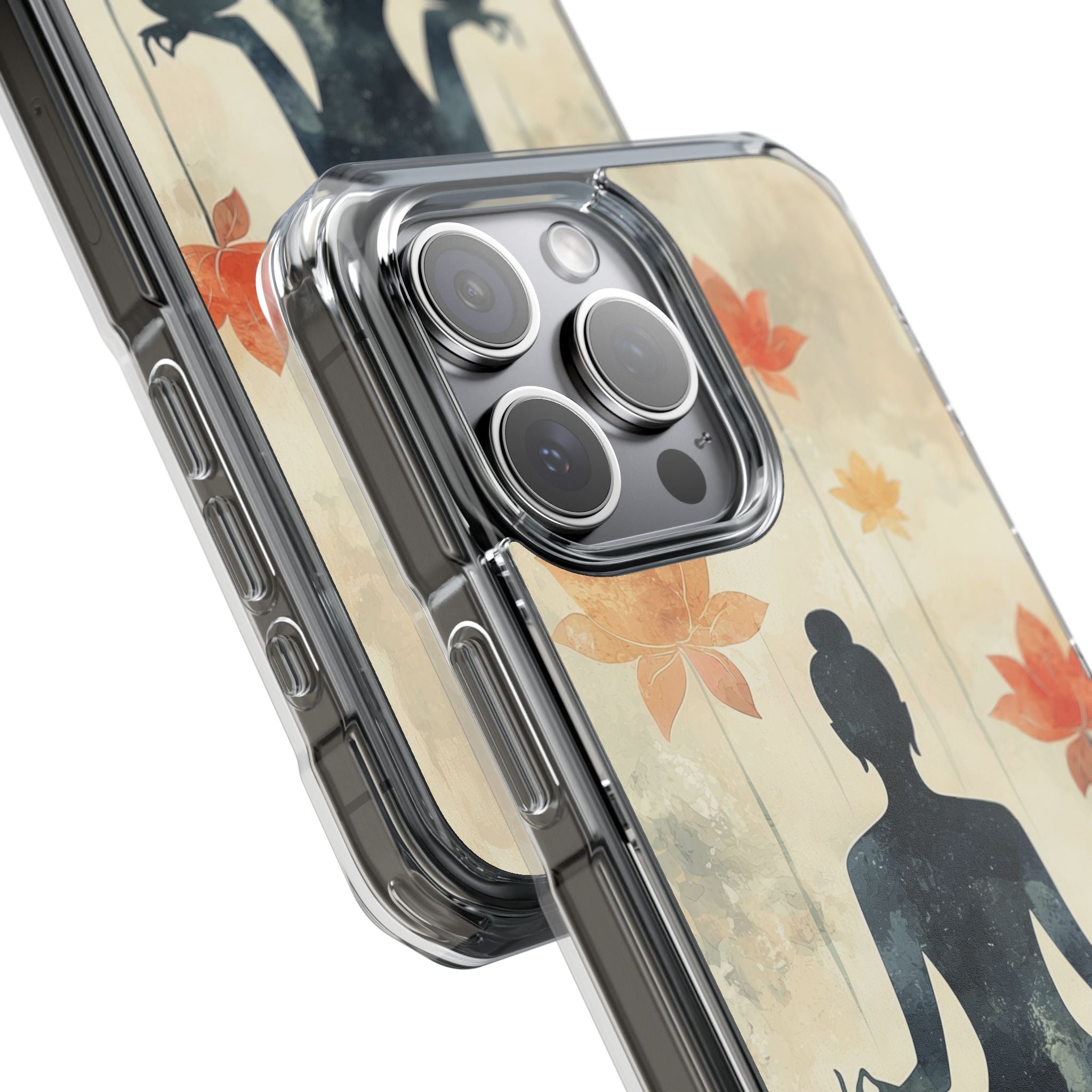 Lotus Blooms Surround iPhone Case - Impact