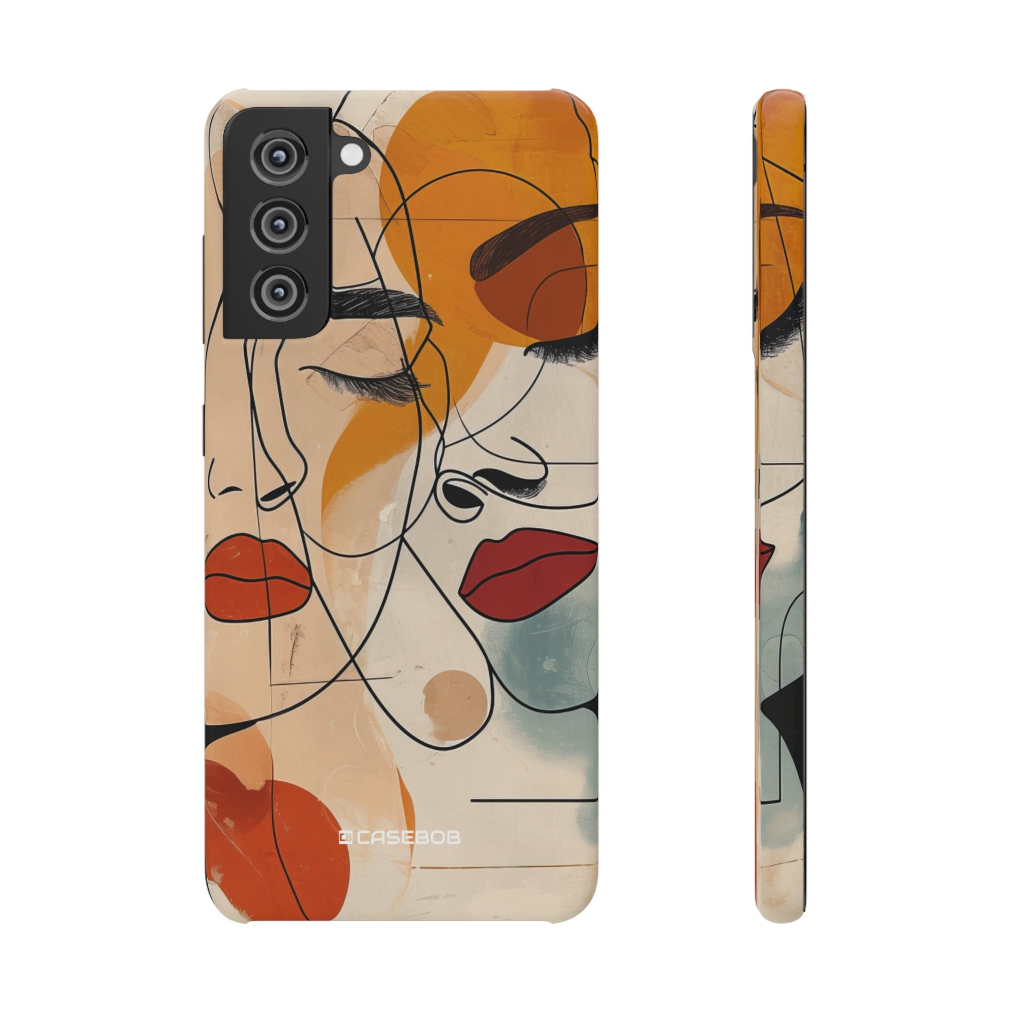 Serene Overlap | Slim Phone Case for Samsung