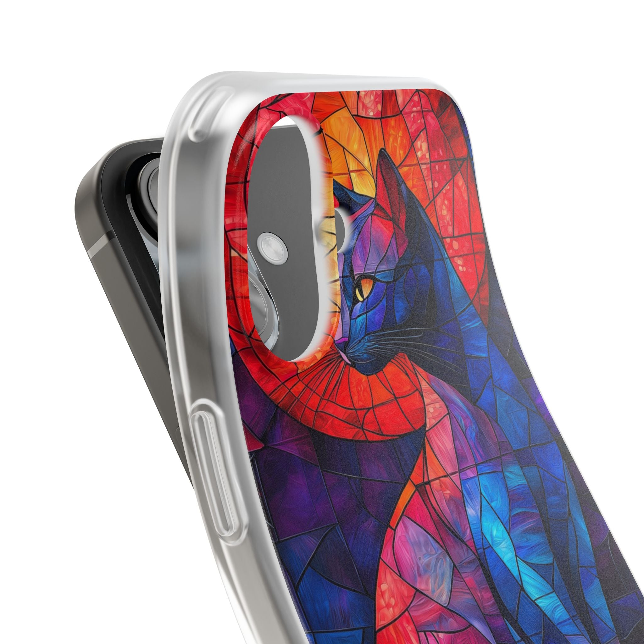 Celestial Cat iPhone 16 Case - Soft