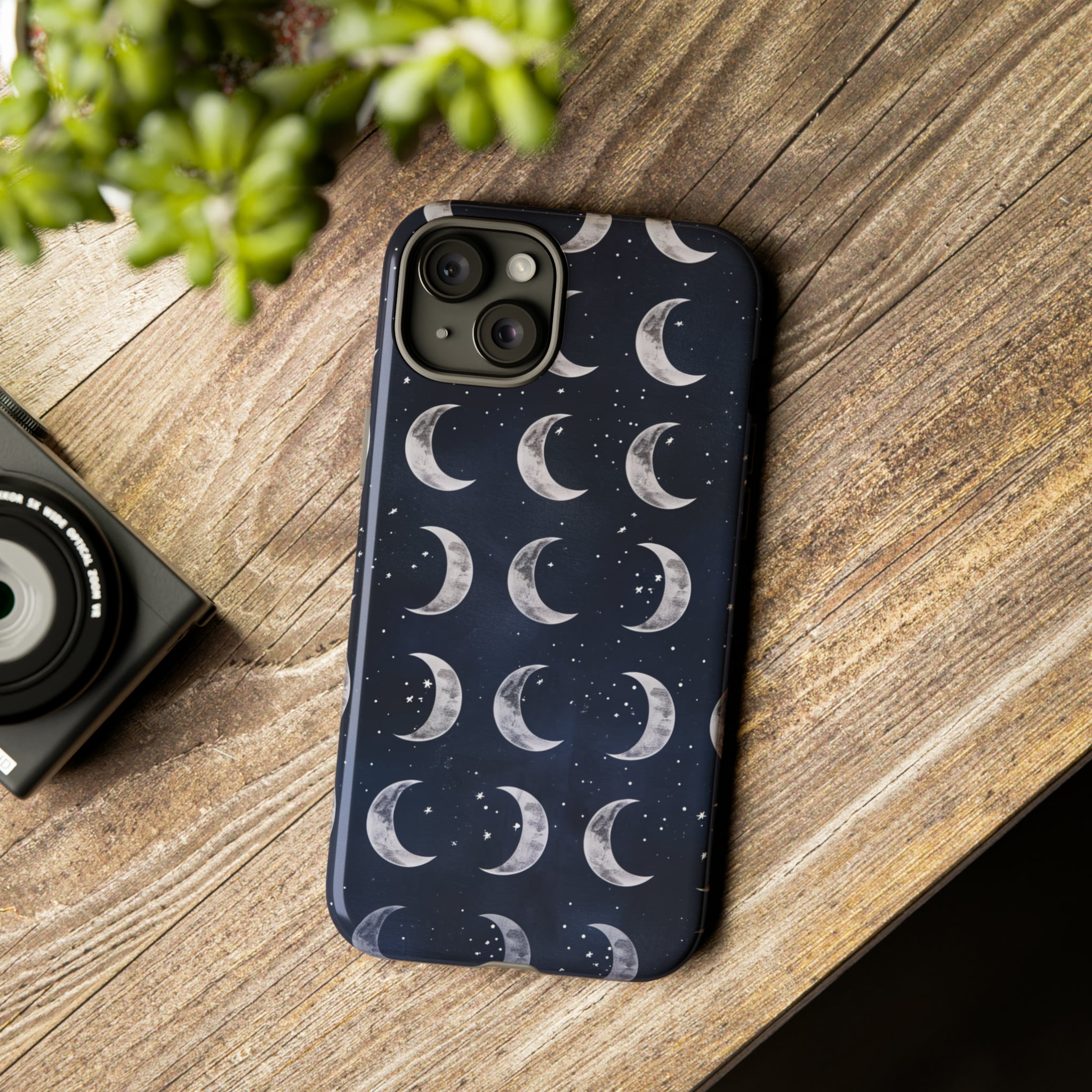 Moonlit Phases Reverie - Protective Phone Case