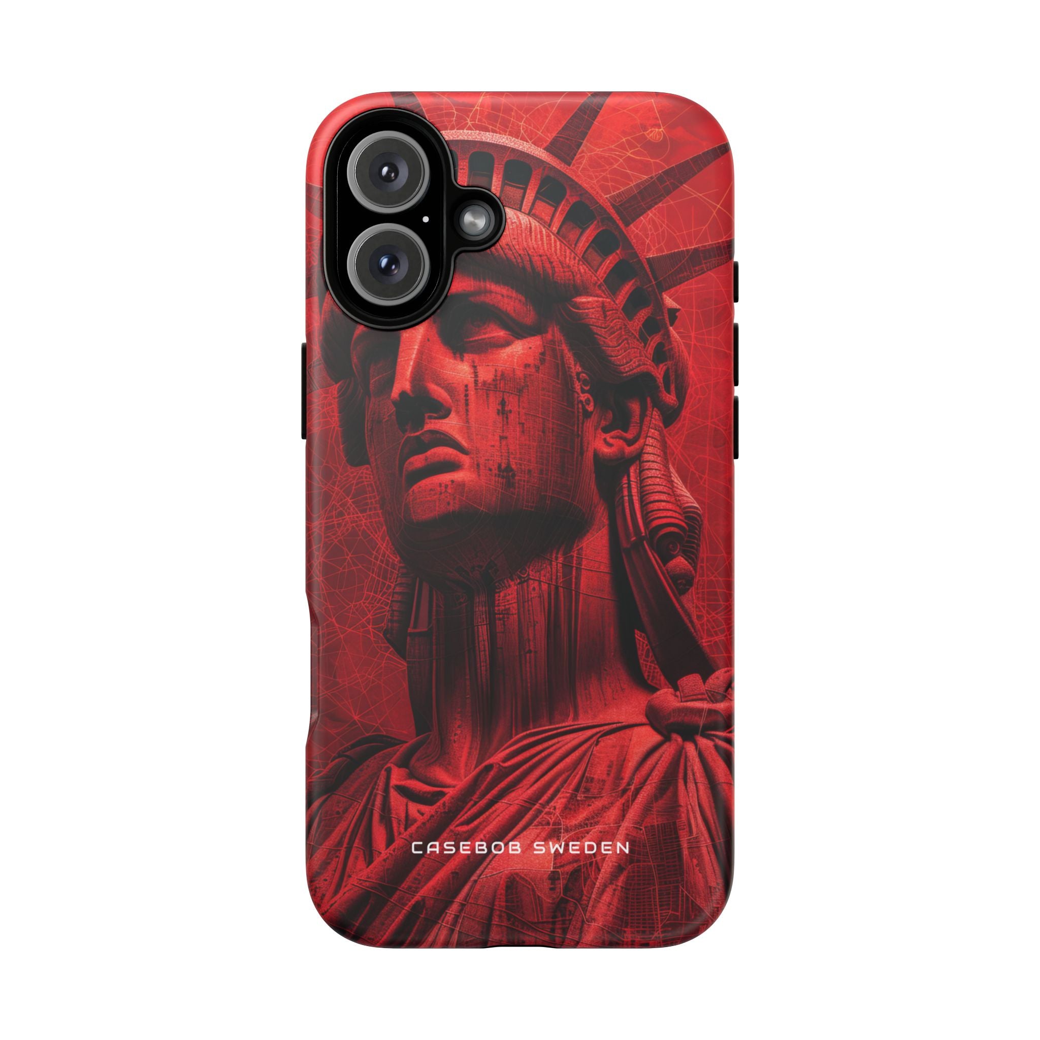 Zen Red Liberty Vision iPhone 16 - Robuste Handyhülle