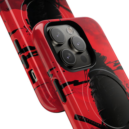 Crimson Samurai iPhone 14 Pro Case - Tough+