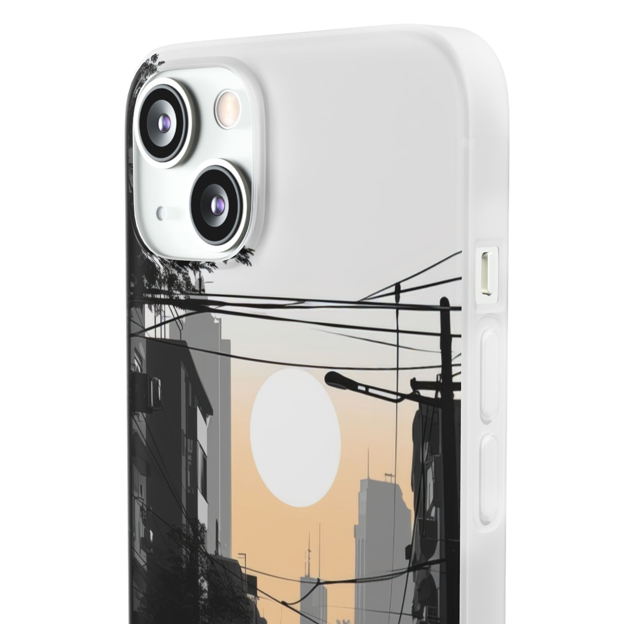 Urban Serenity Glow | Flexible Phone Case for iPhone