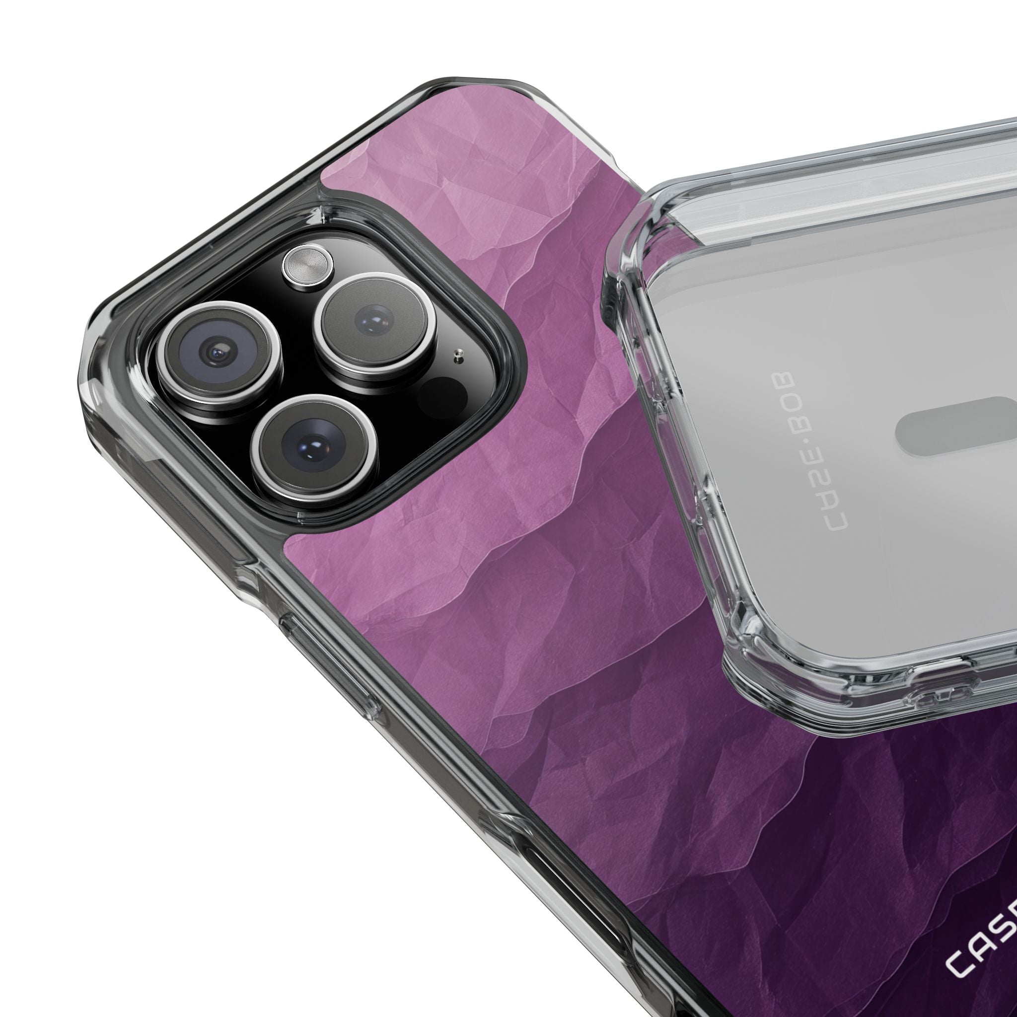 Purple Wave Layers iPhone 16 Pro Case - Impact