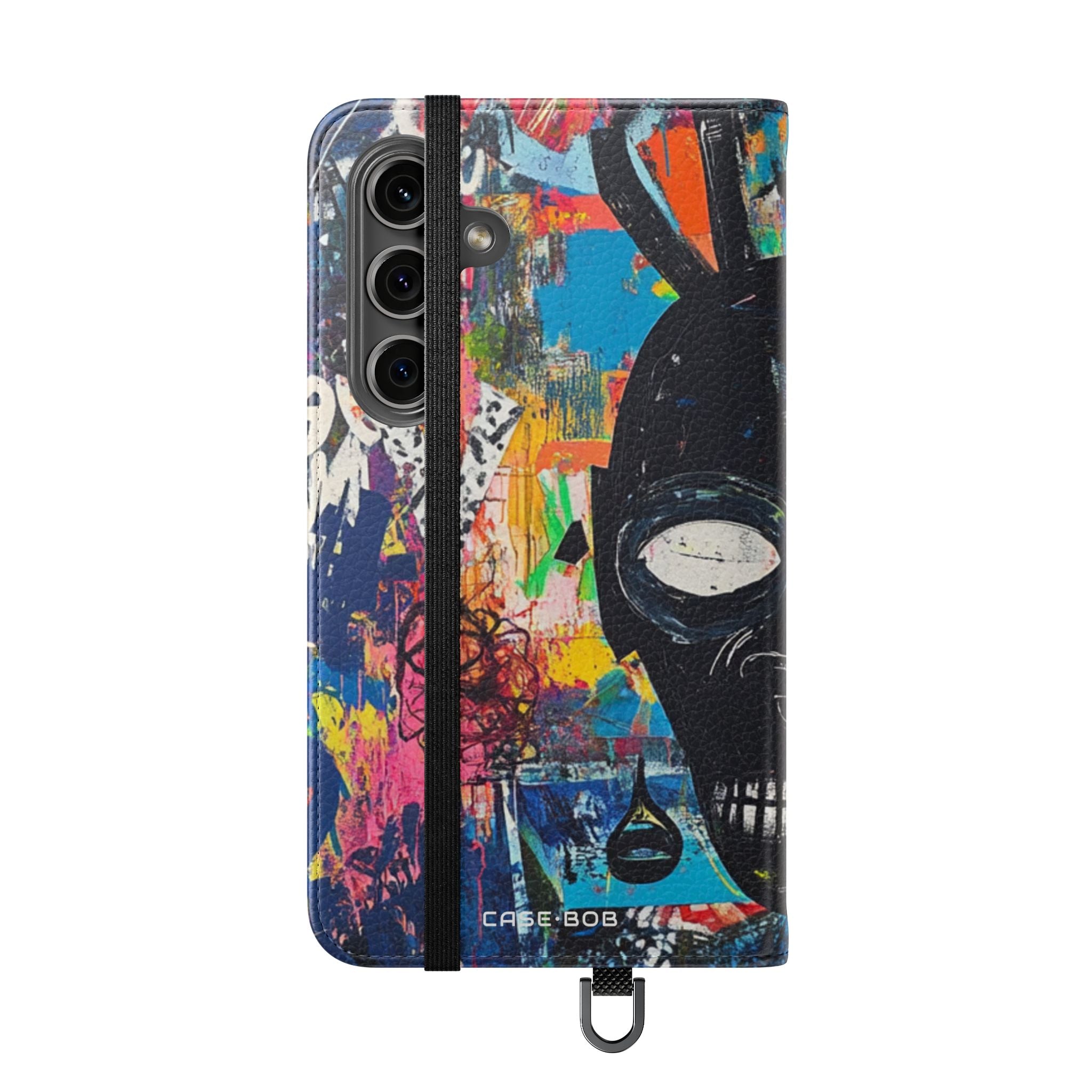 Neon Skull Burst - Samsung S24 Case - Wallet