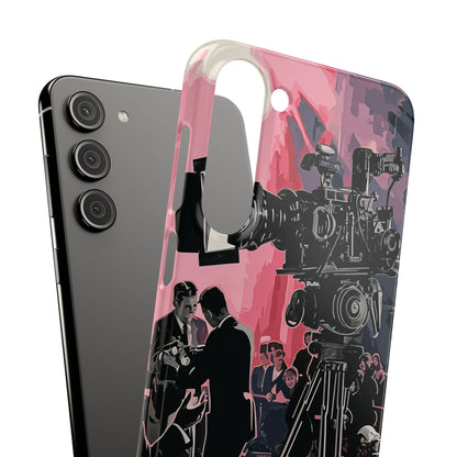 Retro Cinematic Spotlight Samsung S23 - Slim Phone Case