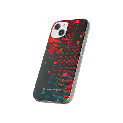 Gradient CyberFlux iPhone 14 - Flexi Phone Case