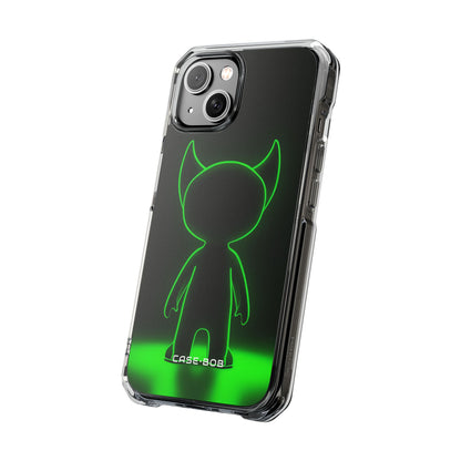 Neon Horned Glow iPhone 14 Case - Impact