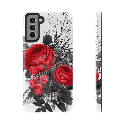 Roclops Gothic Flower - Protective Phone Case