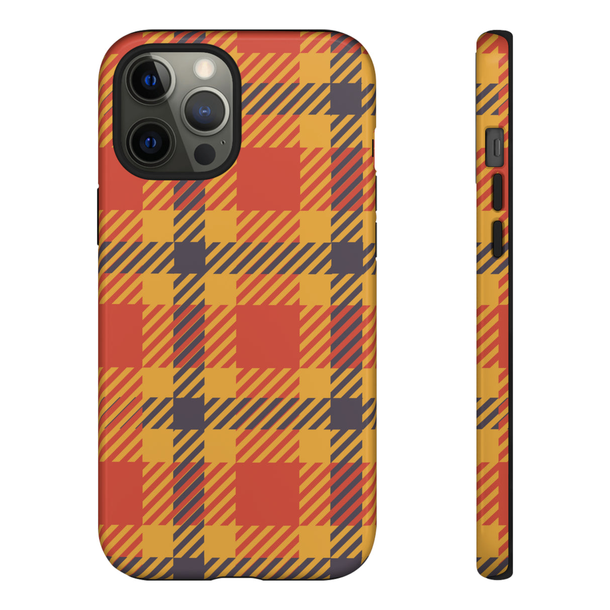 Orange Flannel - Protective Phone Case