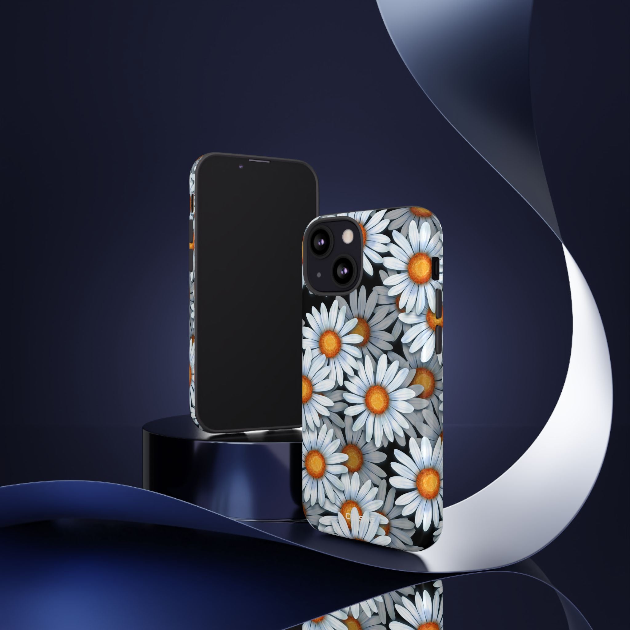 Daisies In Contrast - iPhone Case
