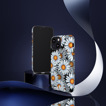 Daisies In Contrast - iPhone Case