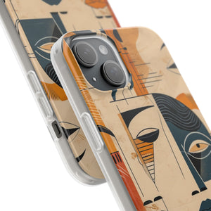 Cubist Introspection | Flexible Phone Case for iPhone