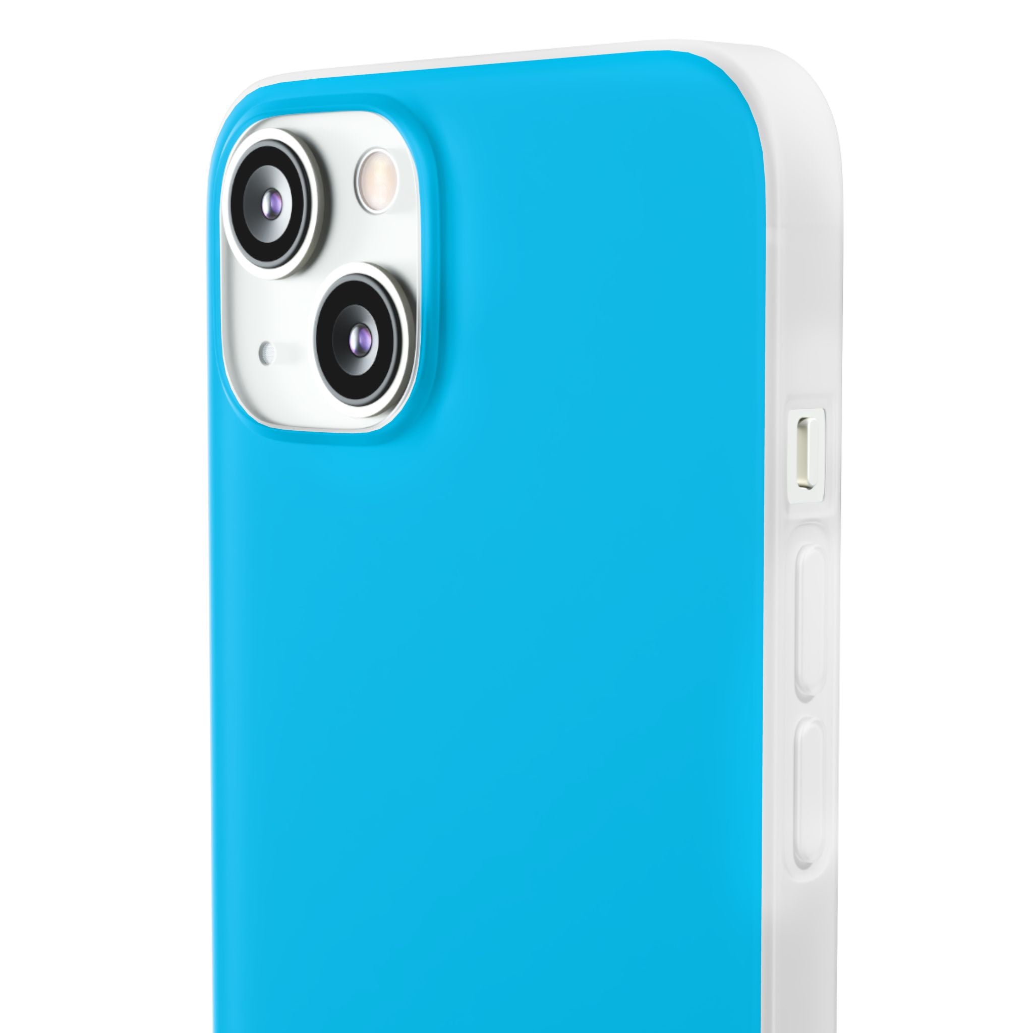 Vivid Sky Blue | Phone Case for iPhone (Flexible Case)