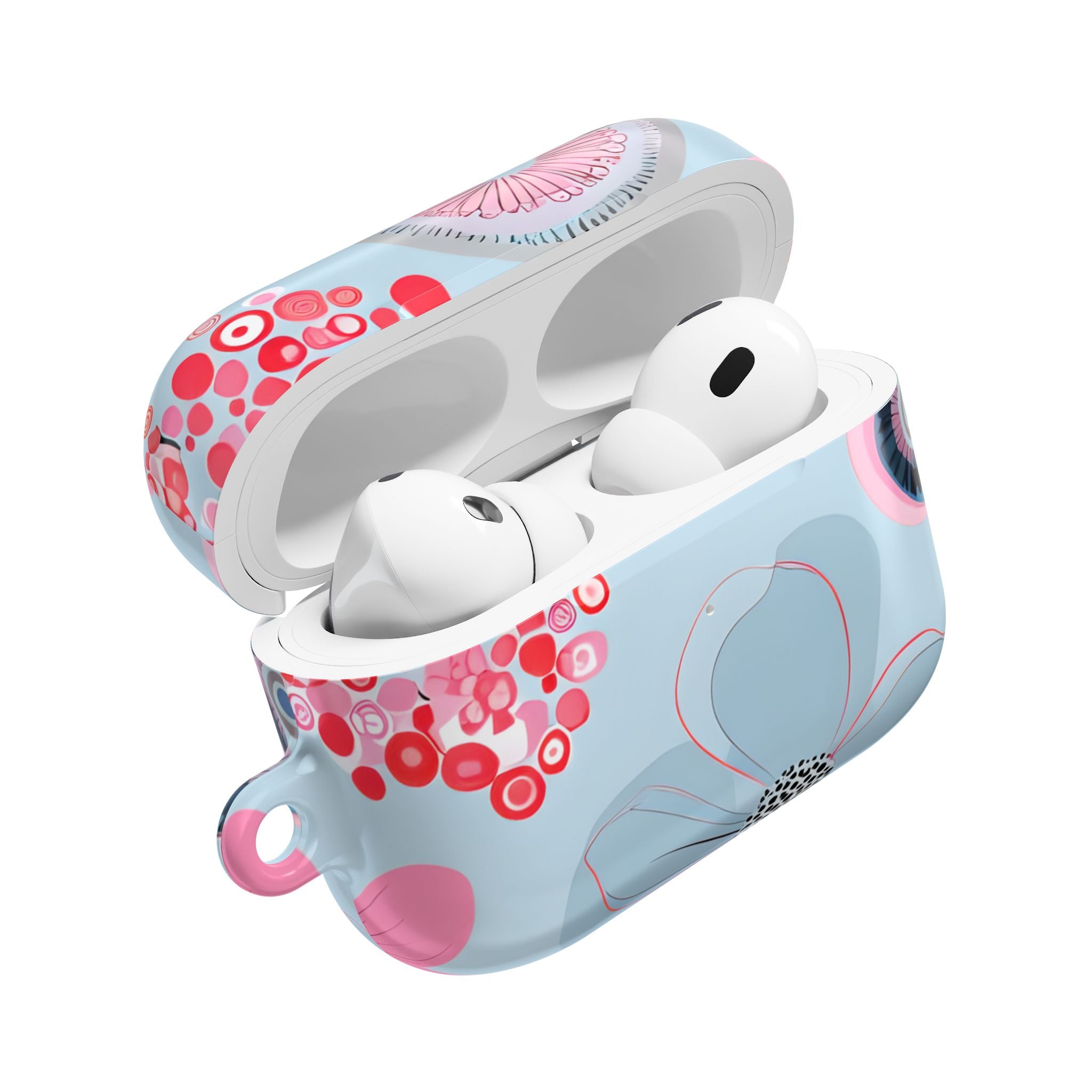 Outlined Bloom Radiance - AirPods Case