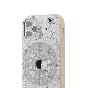 Celestial Mandala Mystique | Biodegradable Phone Case