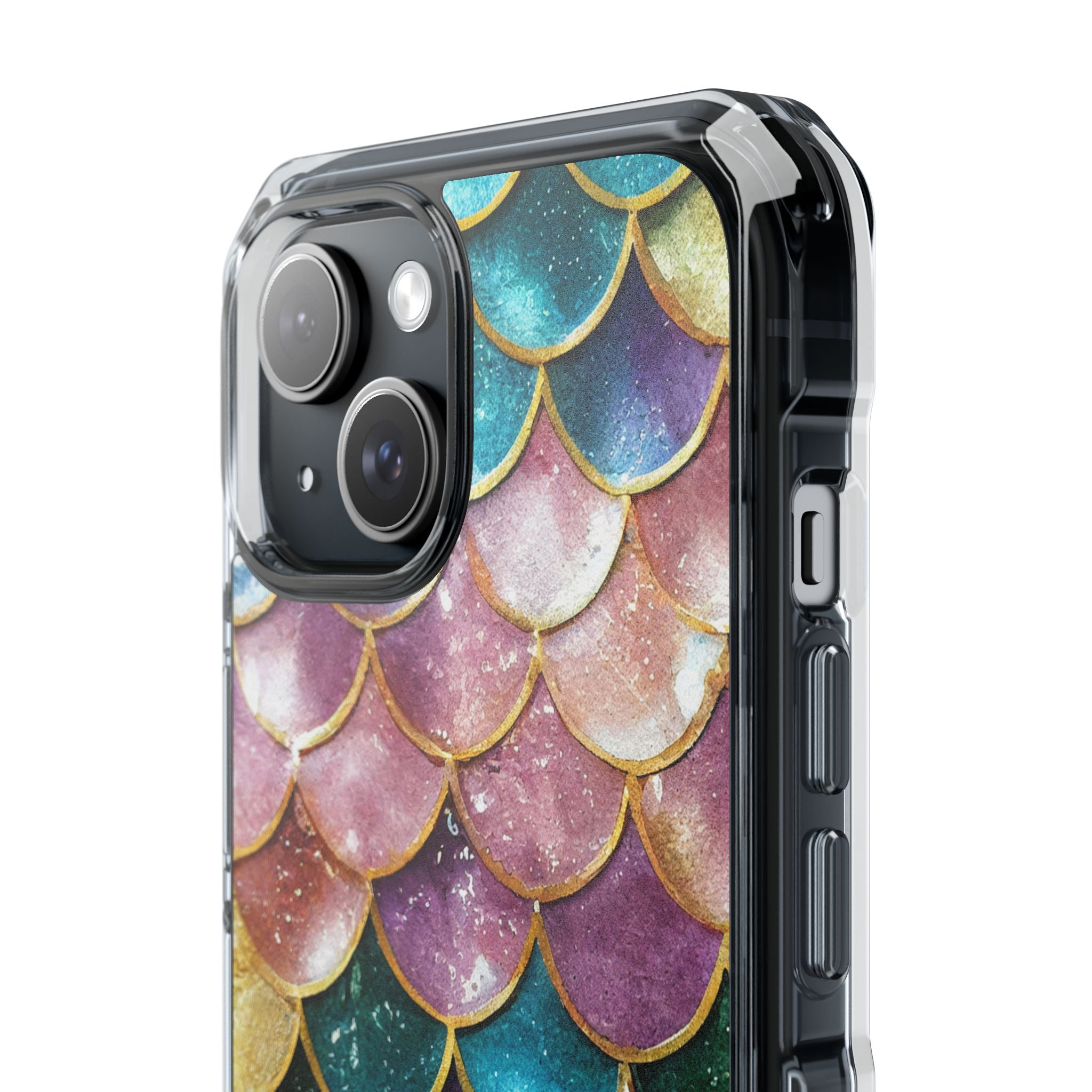 Mermaid Scale Radiance iPhone Case - Impact