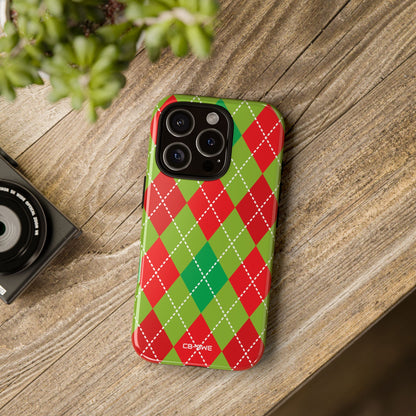 Diamond Shapes Dance - iPhone Case