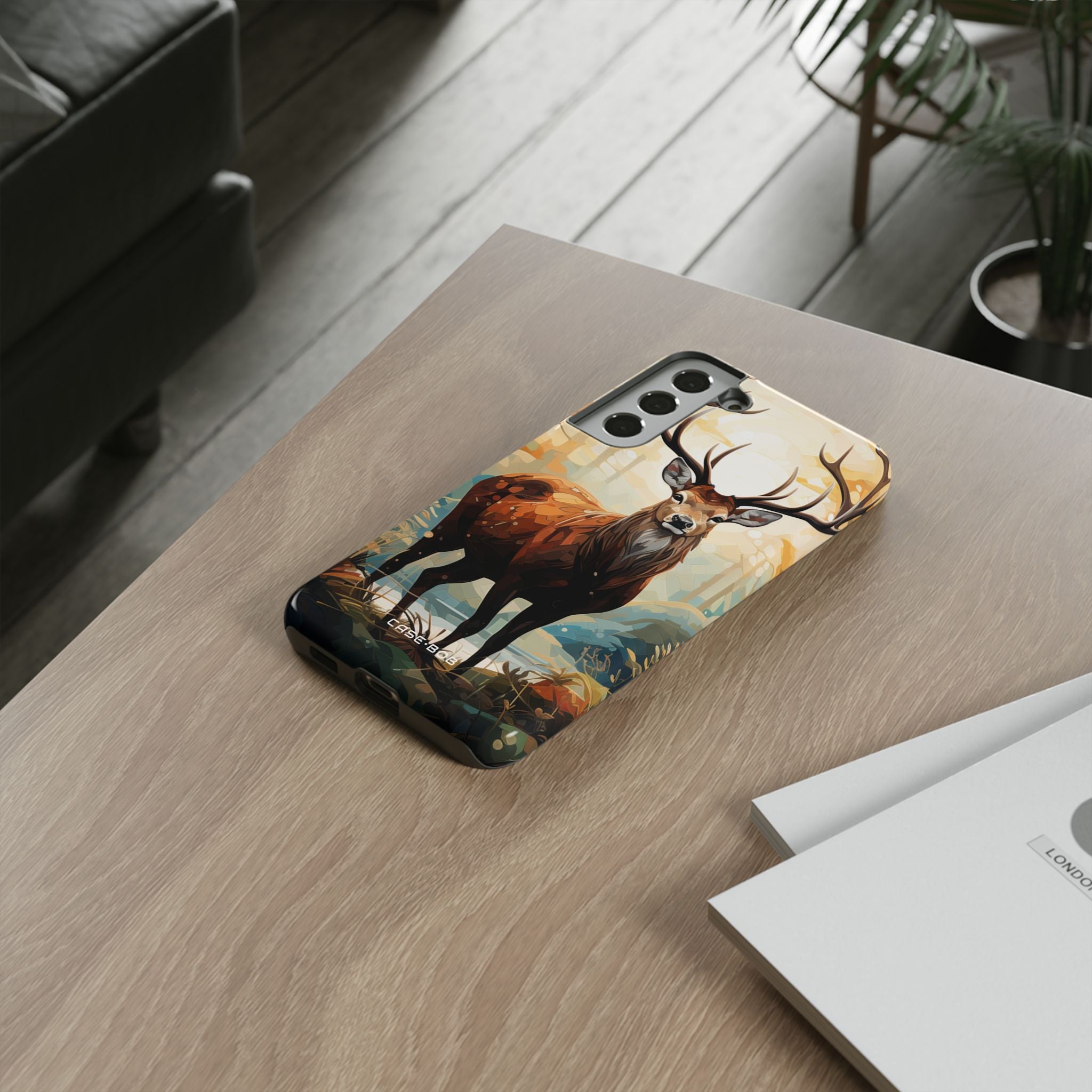 Glowing Stag Samsung S22 Plus Case - Tough