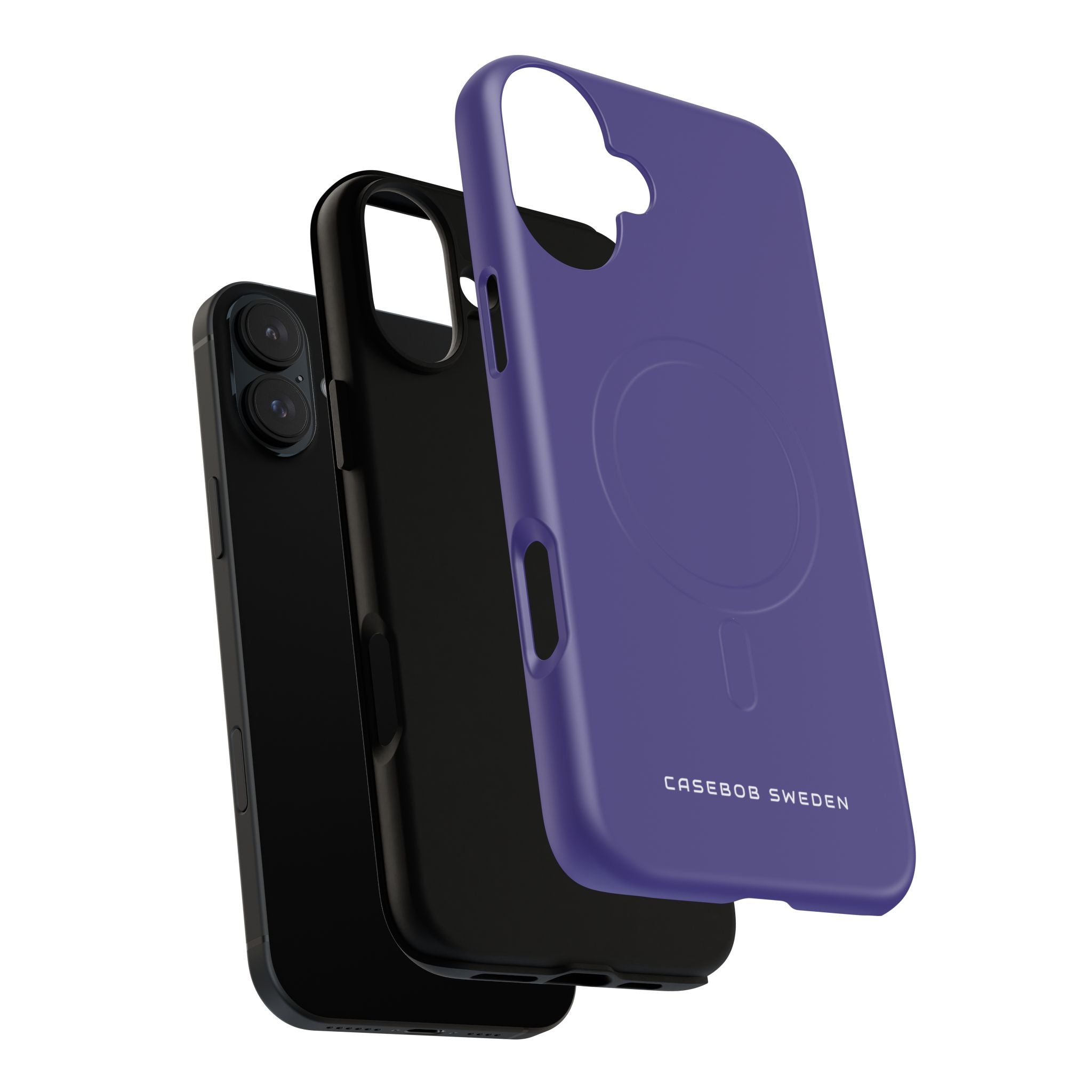 Dark Slate Blue iPhone 16 | Tough+ Phone Case