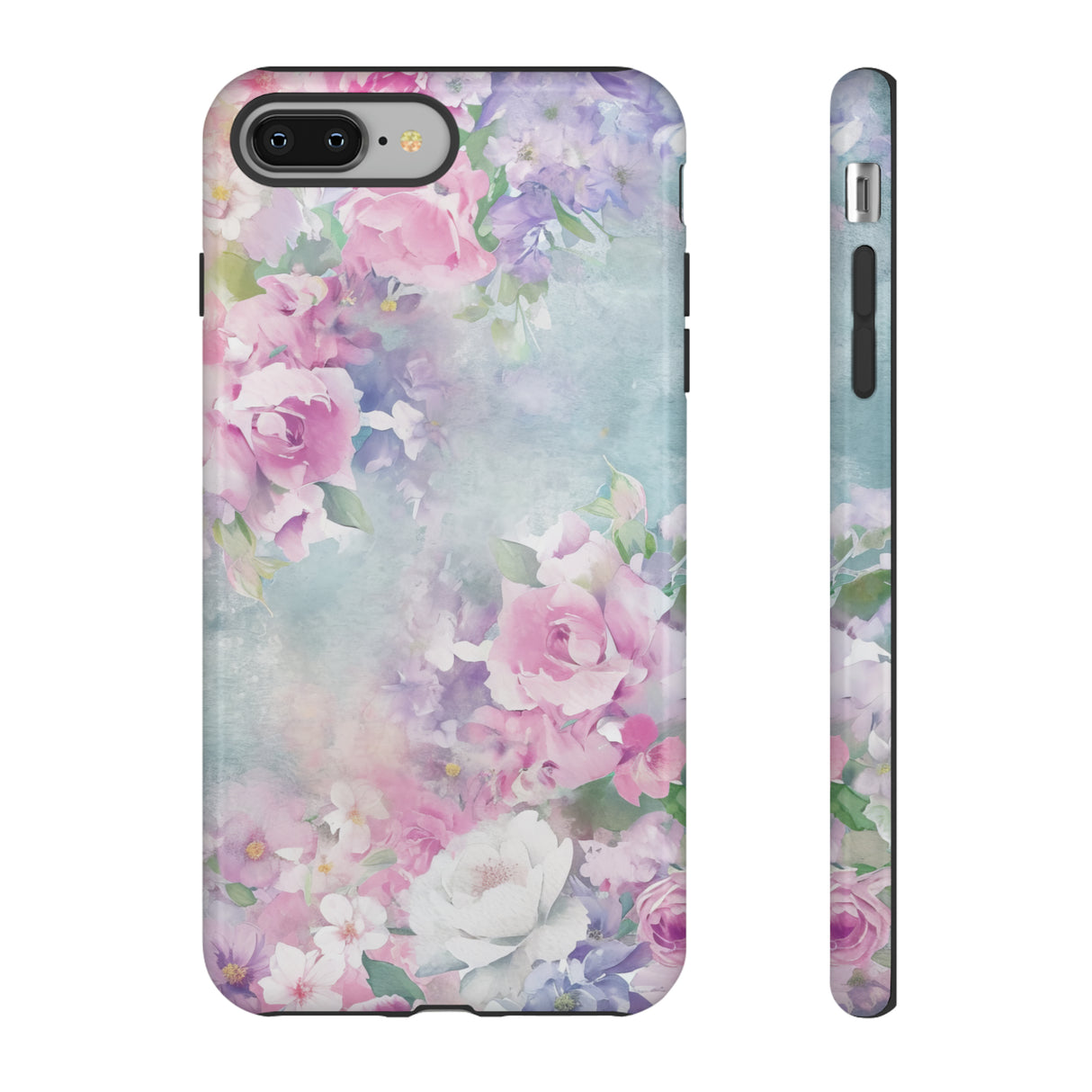 Floral Pastel Whisper - Schutzhülle fürs Handy