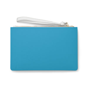 Bright Cerulean Clutch Bag