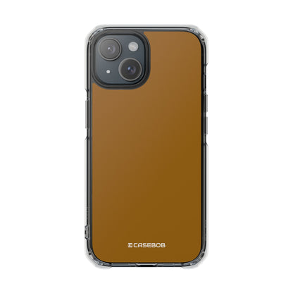 Golden Brown - Clear Impact Case for iPhone