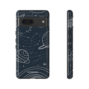 Cosmic Wanderer | Protective Phone Case for Google Pixel