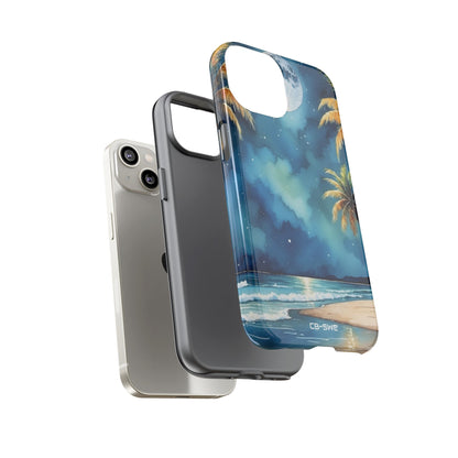 Moonlight Kisses Waves - iPhone Case