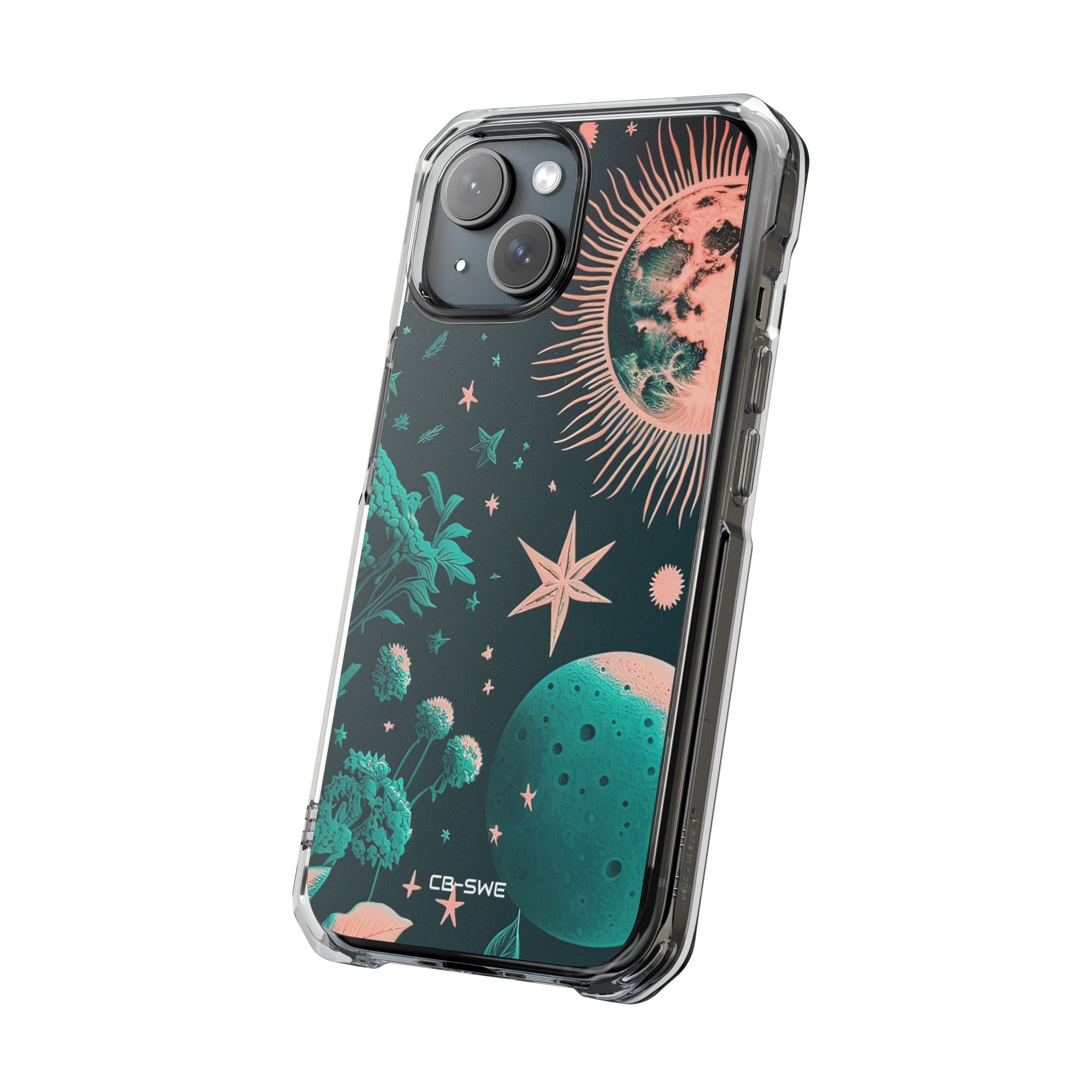Celestial Botanical Night iPhone Case - Impact