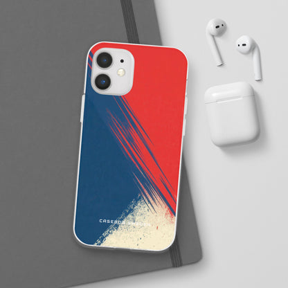 Vintage Brushstroke Harmony iPhone 12 - Flexi Phone Case