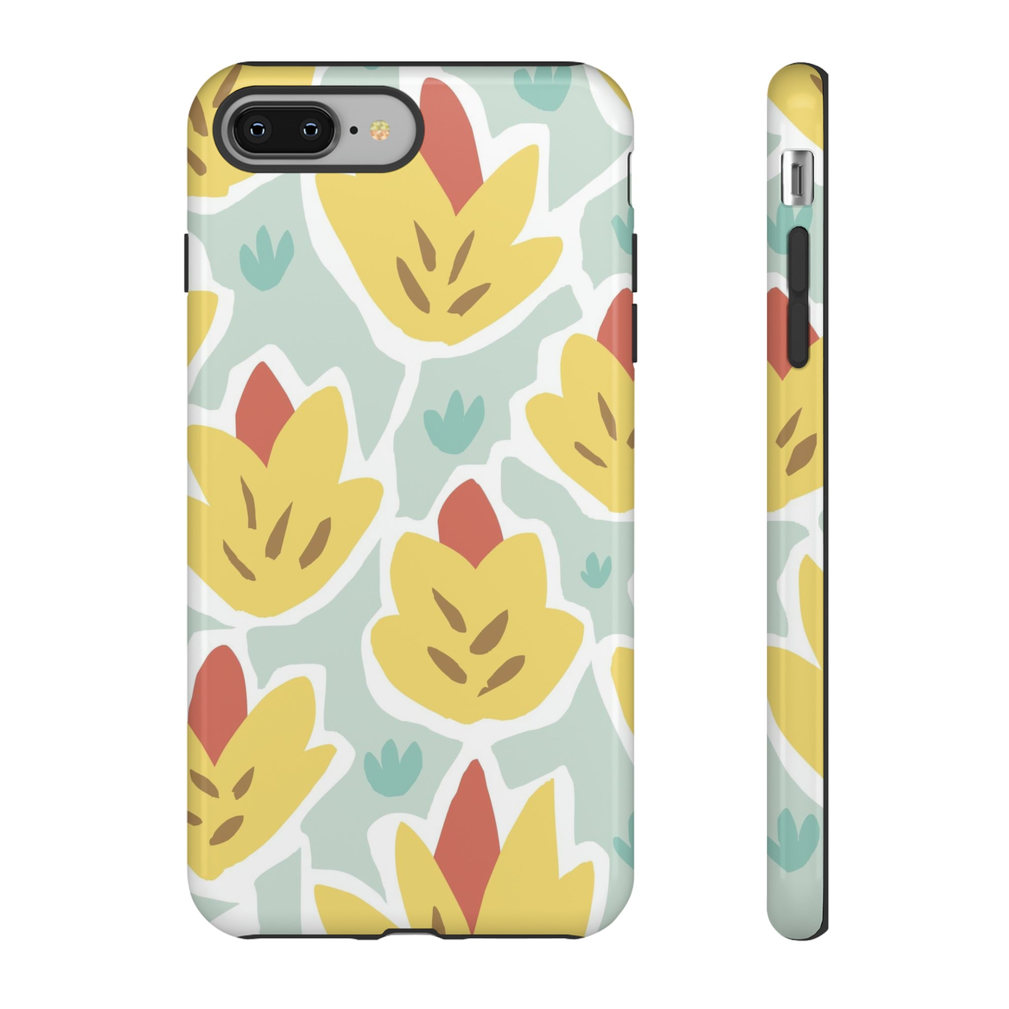 Summer Yellow Happy Flower - Protective Phone Case