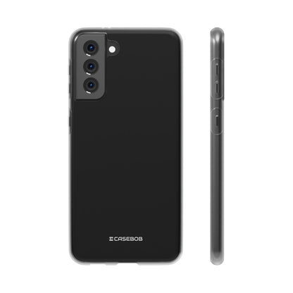 Black | Phone Case for Samsung (Flexible Case)