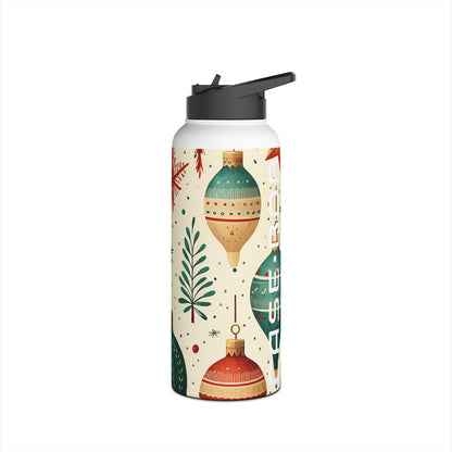 Ornate Starburst - Stainless Steel Water Bottle