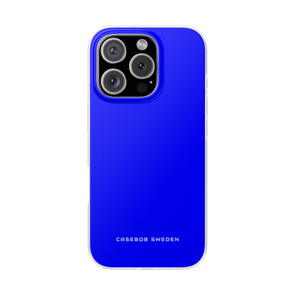 Blue iPhone 16 - Flexi Phone Case