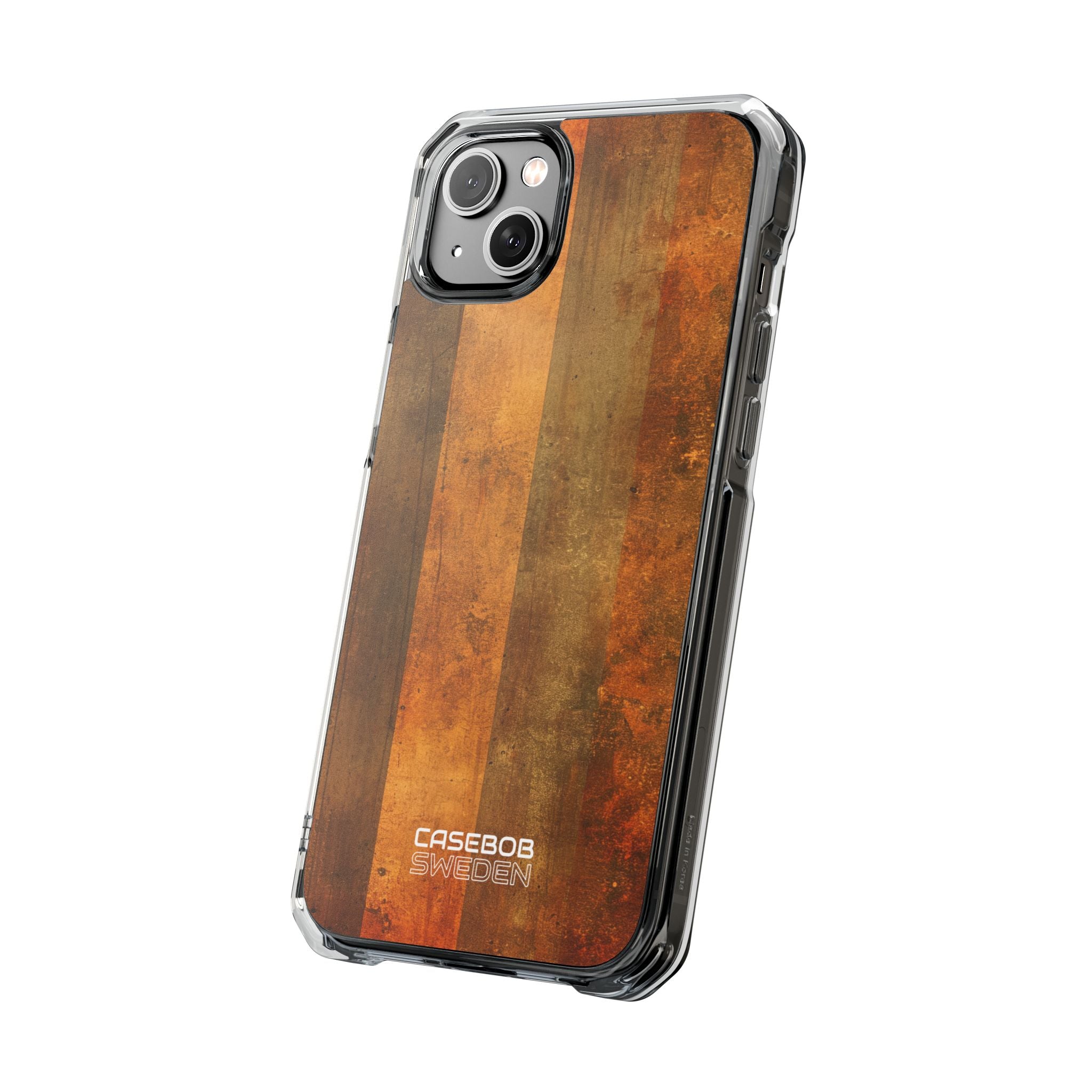 Rustic Striped Texture iPhone 14 - Impact Clear+
